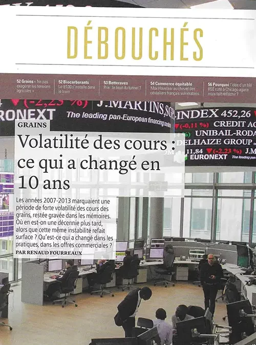 Volatilité des cours : ce qui a changé en 10 ans